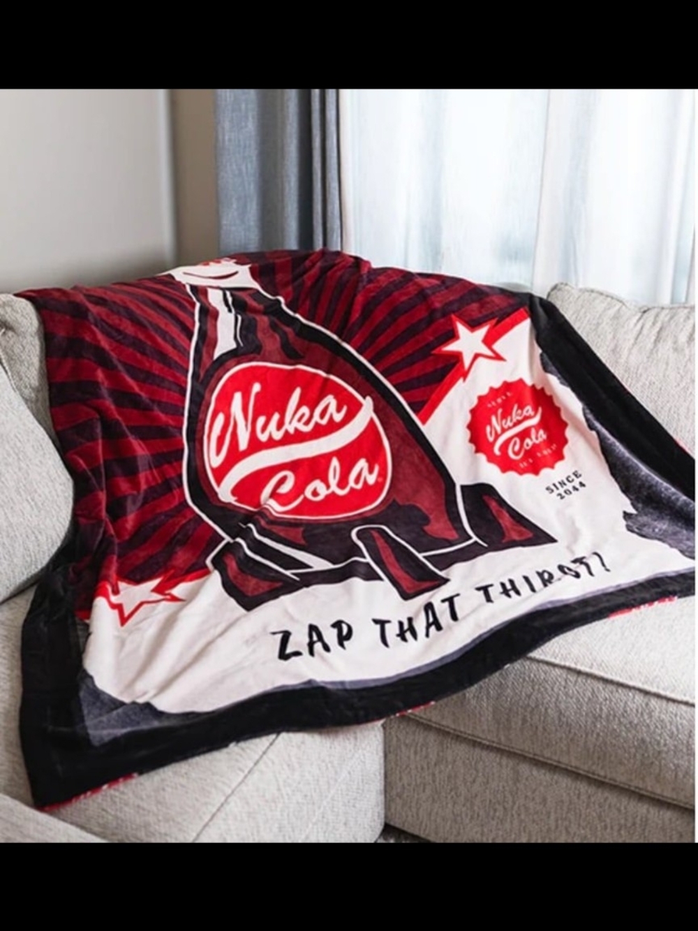 FALLOUT NUKA-COLA CUDDLE Blanket ONLY